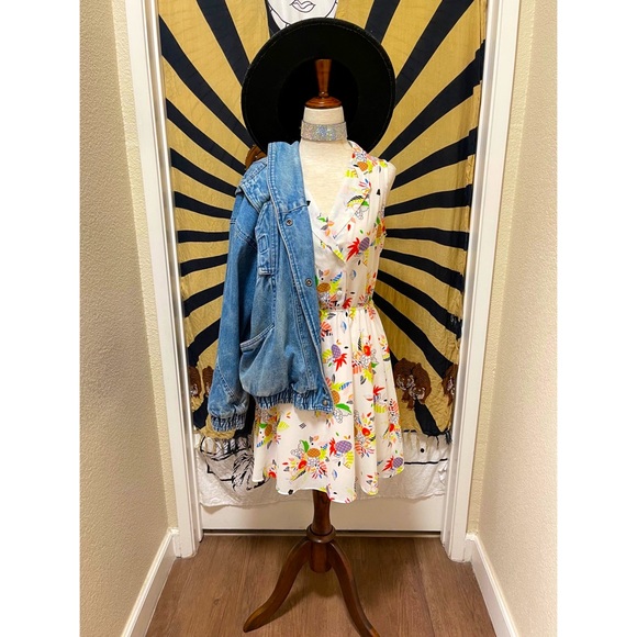 🌈 Gorgeous rainbow fruit art dress - Picture 9 of 11